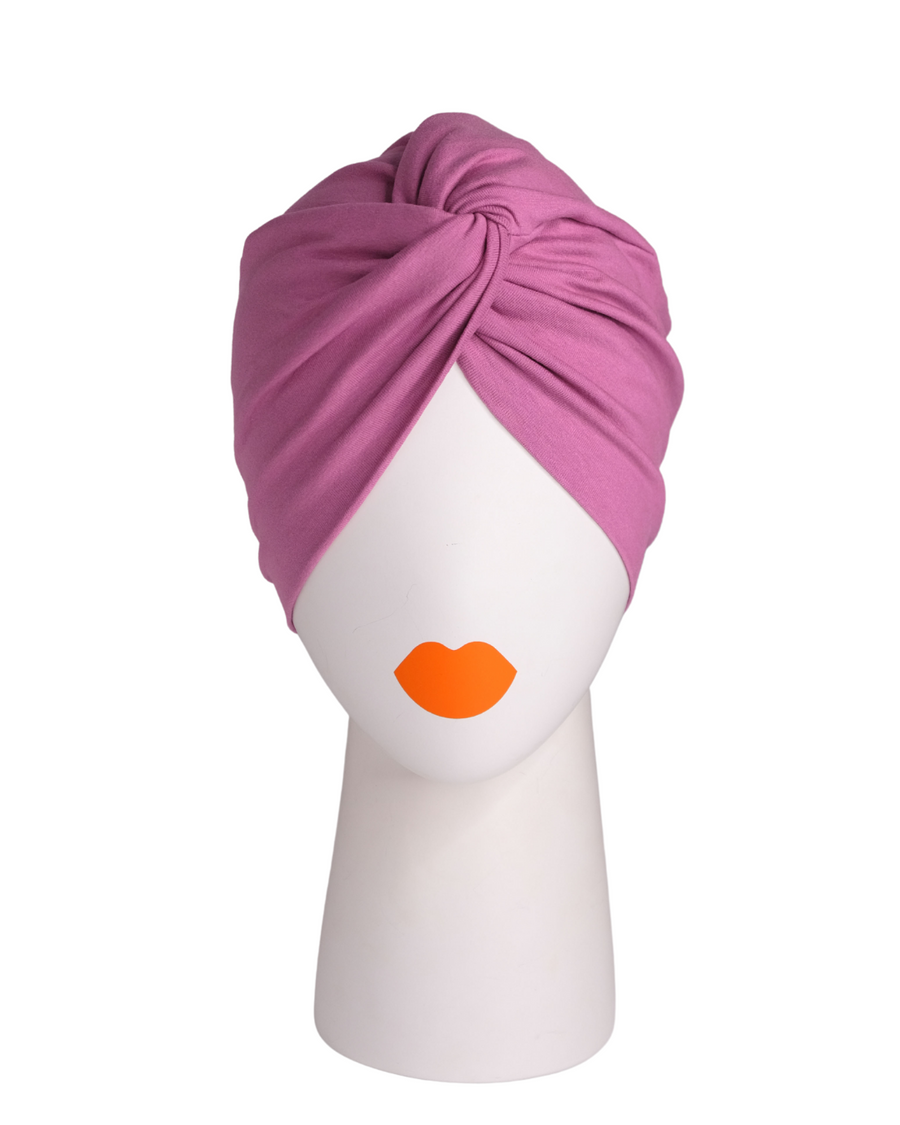 Turban cap KNOT, jersey olive